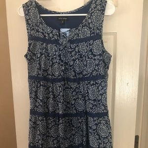 Blue Mini Sundress